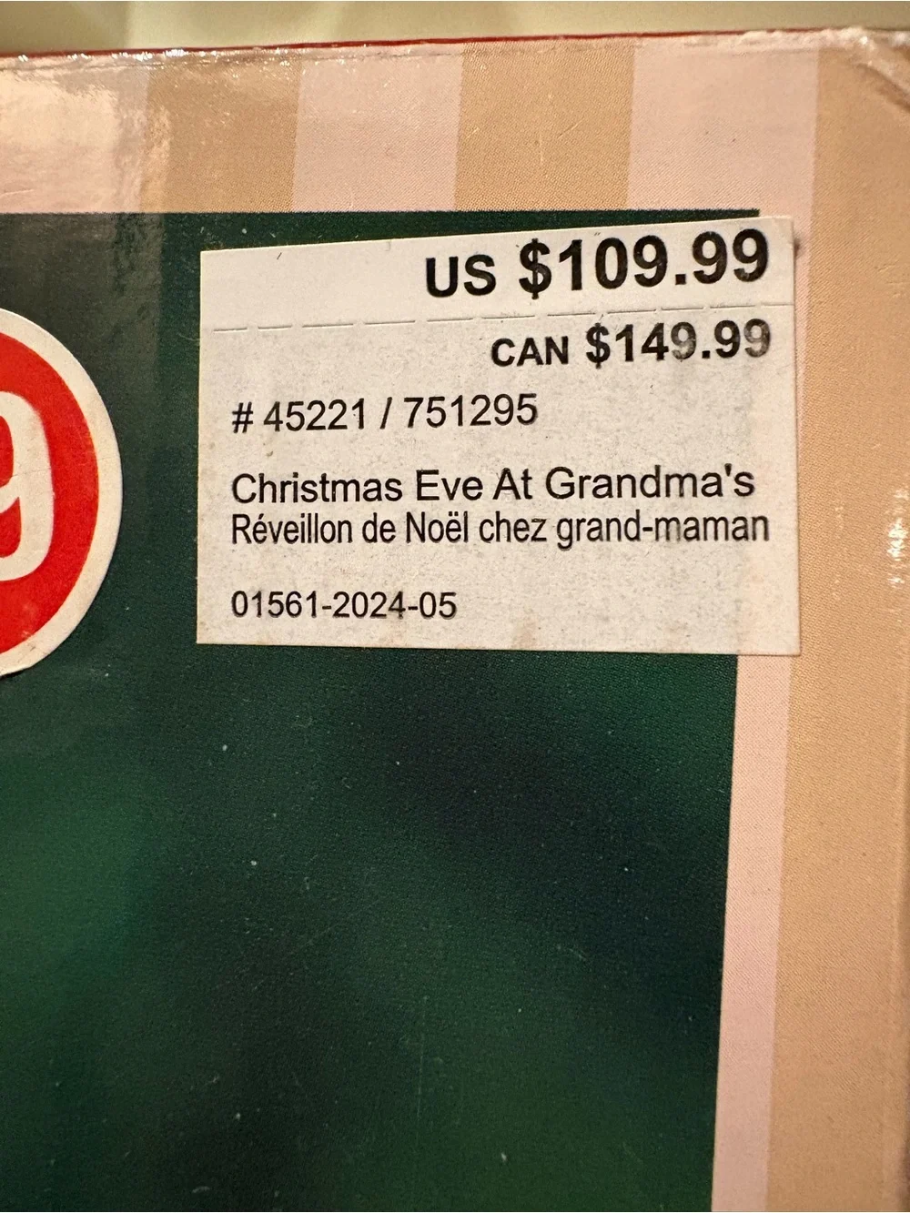 Lemax christmas eve